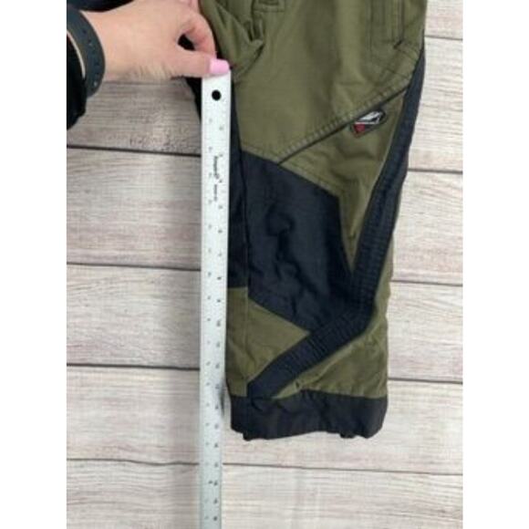 Obermeyer Extreme Explorer Snow Bib Kids Preschool 4 Green Black‎ - Picture 7 of 10